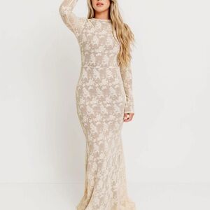 Seraphine Lace Maxi Dress Worth Collective | Maternity Friendly